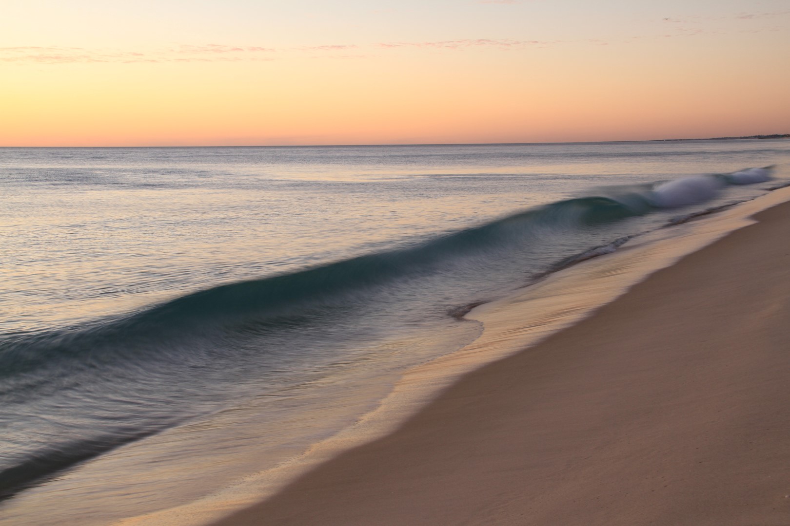 the beach