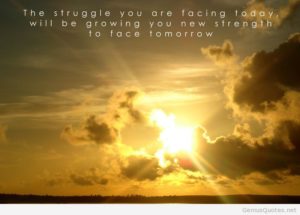strength-for-tomorrow-sunset-quote