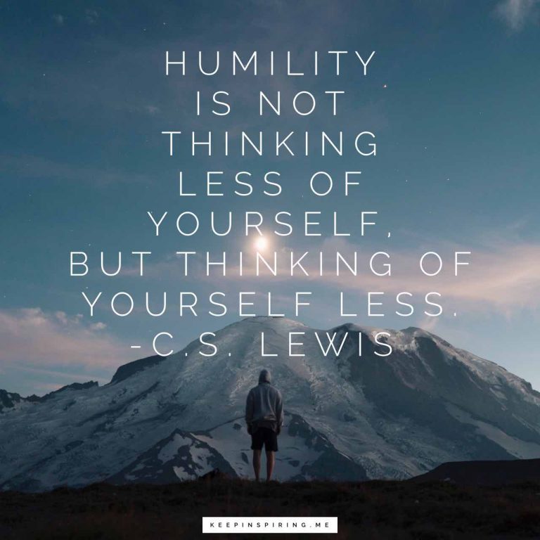 Day 227 – A good ‘humility’ definition