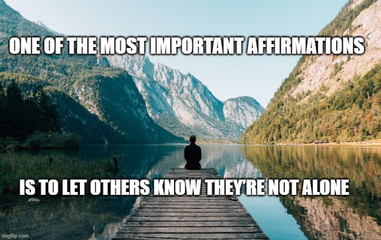 Day 583 – You’re not alone…