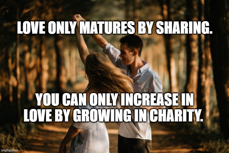 Day 579 – Love and charity…